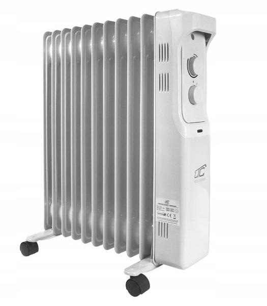 GRZEJNIK OLEJOWY ELEKTRYCZNY 11 ŻEBER 2500 LXUG11