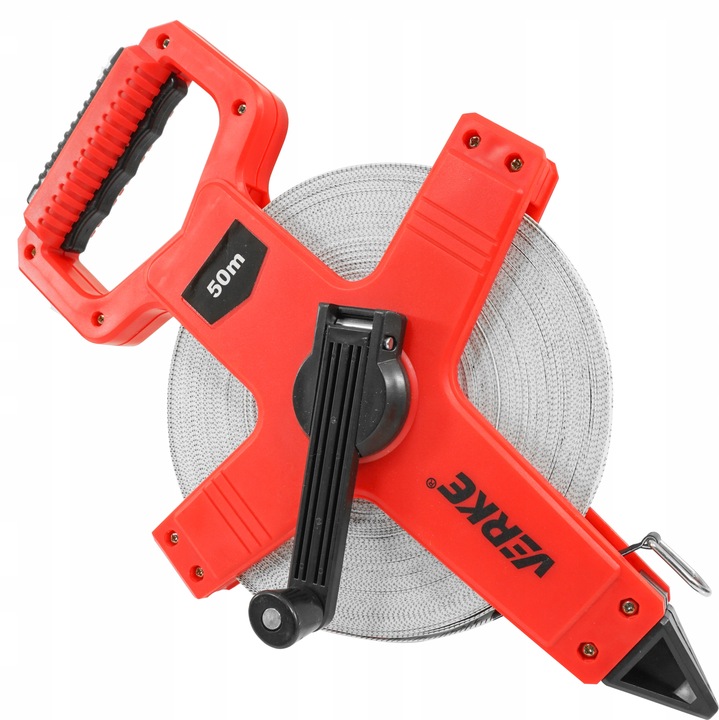 MIARA TAŚMA MIERNICZA METRÓWKA TAŚMOWA ZWIJANA MIARKA Z UCHWYTEM