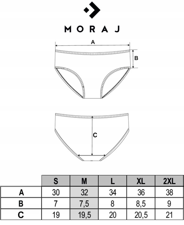 MORAJ figi damskie z KORONKĄ majtki bawełniane zestaw 4 KOLORY - L