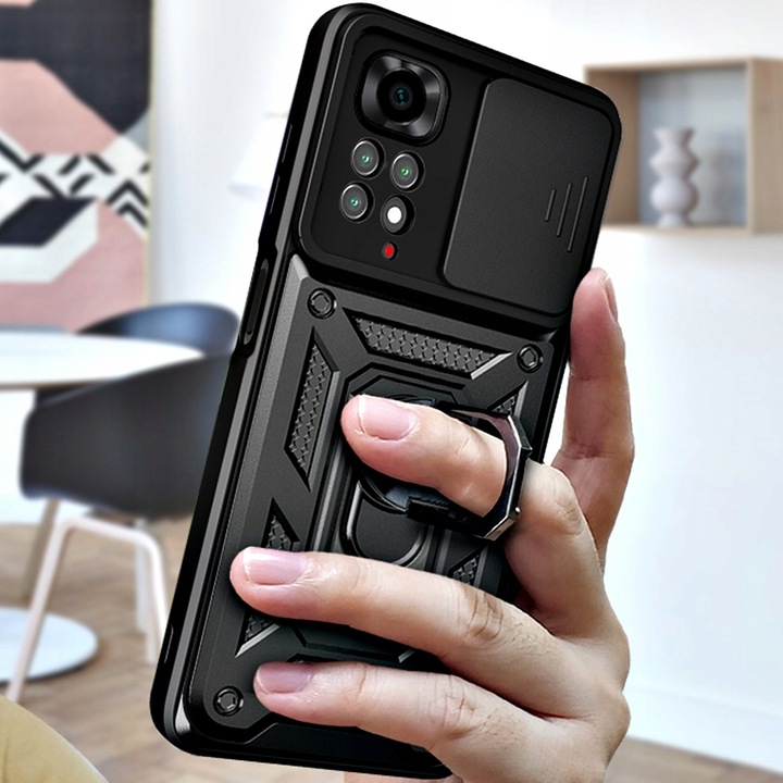 ETUI RING do XIAOMI REDMI NOTE 11 PRO 4G 5G +SZKŁO