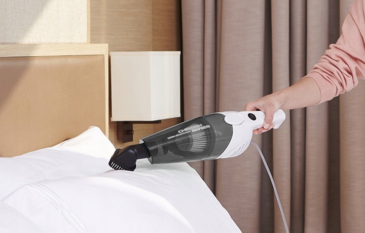 Odkurzacz pionowy 2w1 Deerma DX118C 600W 16000Pa 1,2l Filtr HEPA