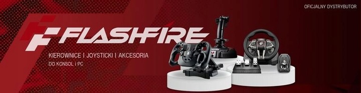 FLASHFIRE ES900R SUZUKA Kierownica 900° do gry PC/PS4/Xbox/Switch