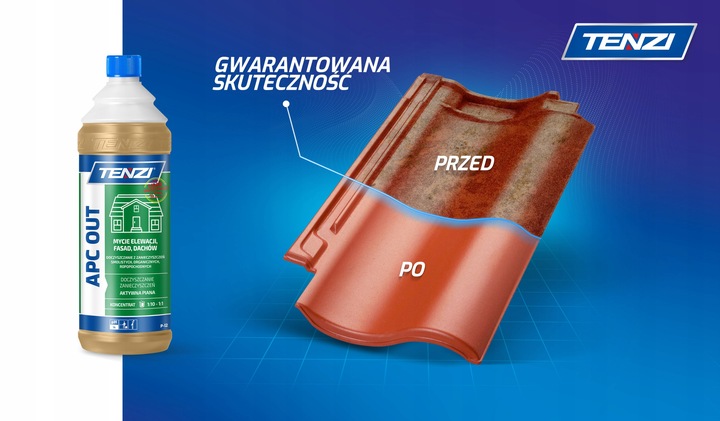 APC OUT P12 Tenzi 5l doczyszczenie elewacji dachów