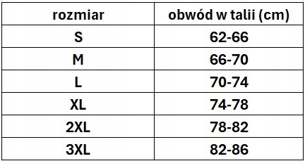PAS WYSZCZUPLAJĄCY modelujący brzuch gorset SLIM-E
