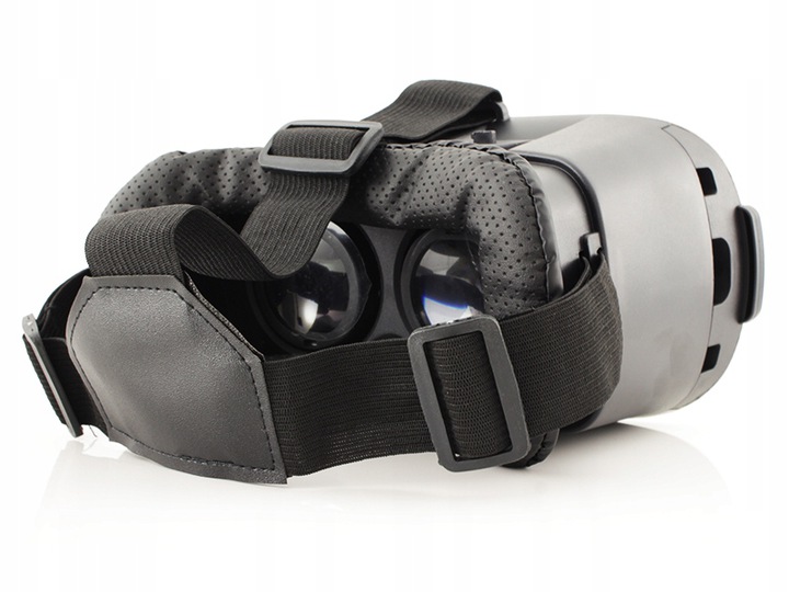 ZESTAW GOGLE VR 360 OKULARY 3D DO TELEFONU Z KONTOLEREM BT I SŁUCHAWKAMI