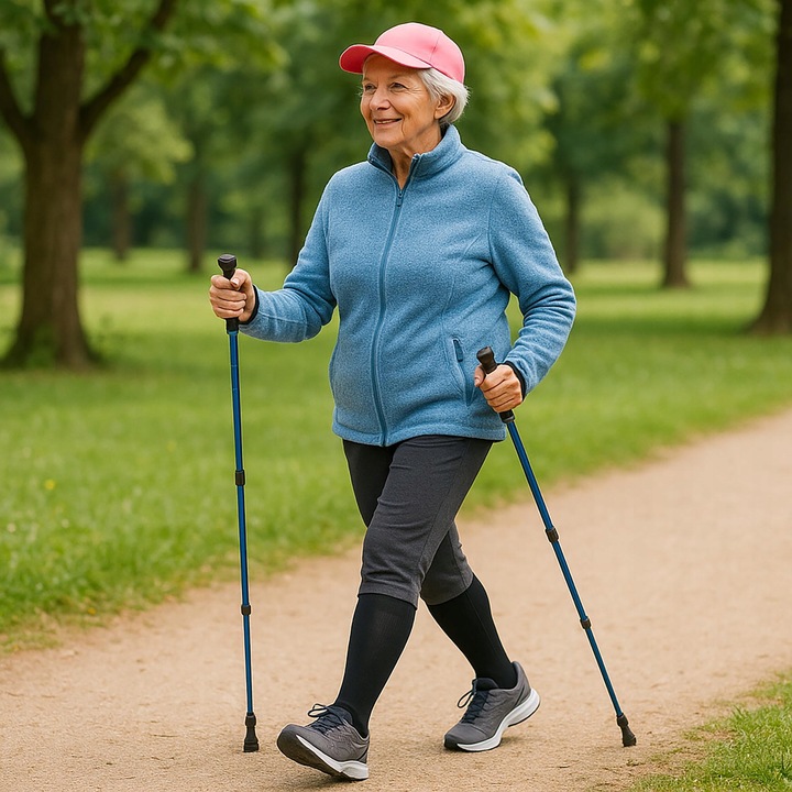 Podkolanówki Uciskowe Przeciwżylakowe Skarpety Kompresyjne na Obrzęk