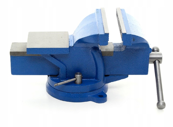 Imadło ŚLUSARSKIE 125mm z kowadłem Obrotowe 360st.