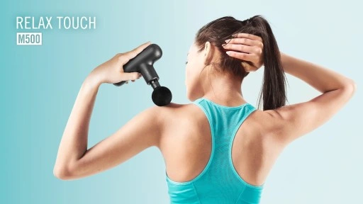 Masażer pistolet do masażu Teesa RELAX GUN MG50 4 głowice