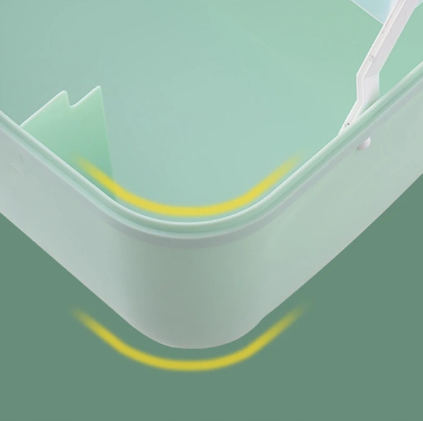 ORGANIZER NA LEKI POJEMNIK ZAMYKANY PUDEŁKO KASETKA APTECZKA 34x23x22 cm XL