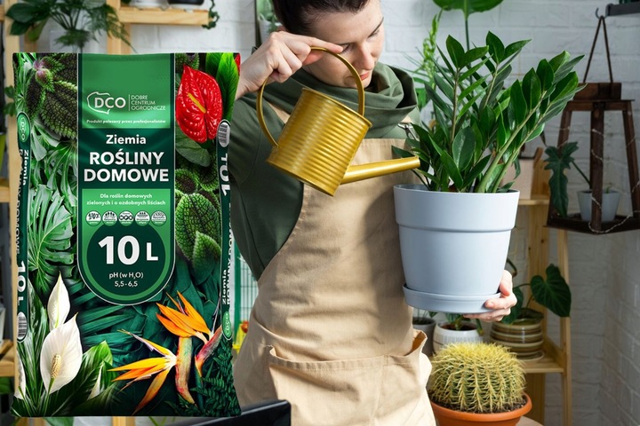 ZIEMIA DO KWIATÓW DONICZKOWYCH monstery palm juk zamiokulkasa