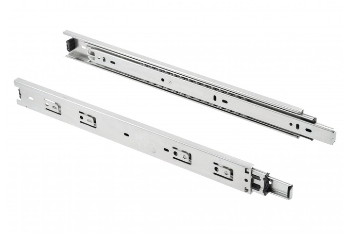 Prowadnica kulkowa H45 GTV PRO do szuflad 550 mm pełny wysuw udźwig