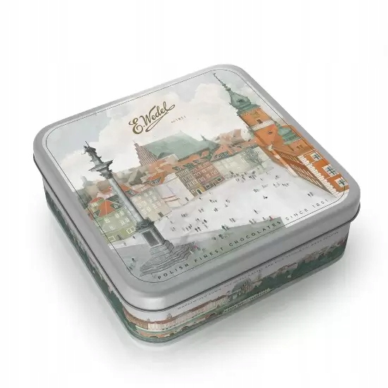 Ptasie Mleczko Waniliowe 340 g Puszka prezentowa E.Wedel