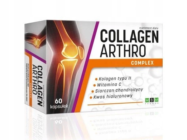 Collagen Arthro Complex kolagen 60 kapsułek MBM