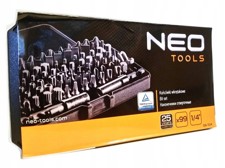 KOŃCÓWKI WKRĘTAKOWE BITY TORX IMBUS x99 NEO 06-104