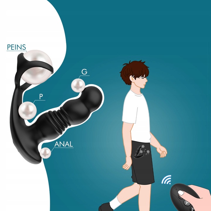 masazery prostaty z pierścieniem 10 funkcjami