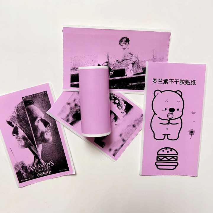 Papier termiczny samoprzylepny zamiennik do drukarki Phomemo T02 M02