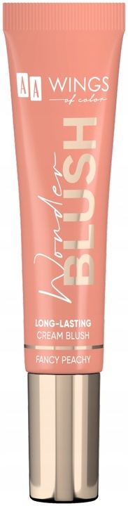 AA WINGS OF COLOR Róż w kremie 03 Fancy Peachy