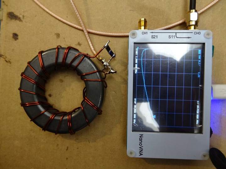 Rdzeń ferrytowy Amidon FT240-43