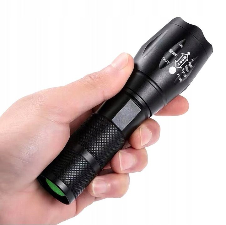 LATARKA TAKTYCZNA WOJSKOWA CREE XM-L T6 ŁADOWARKA