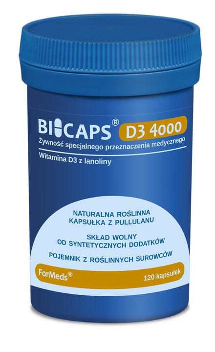 Bicaps D3 4000 120 kapsułek