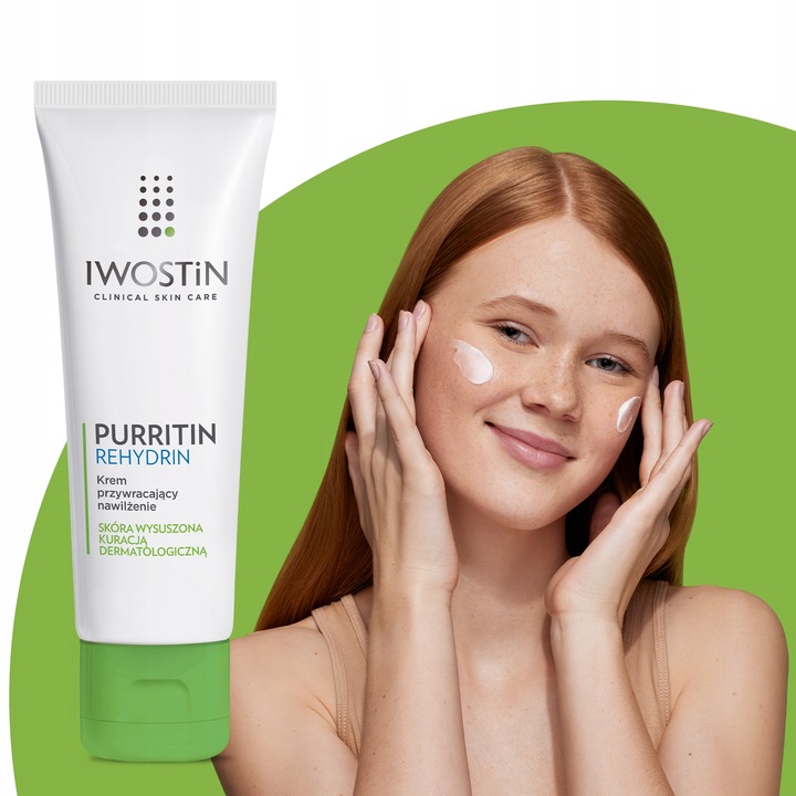 IWOSTIN PURRITIN REHYDRIN Krem Nawilżający 40ML
