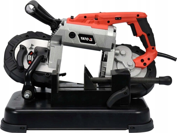 YATO PRZECINARKA TAŚMOWA Z PODSTAWĄ PIŁA DO METALU PRZENOŚNA 1100W