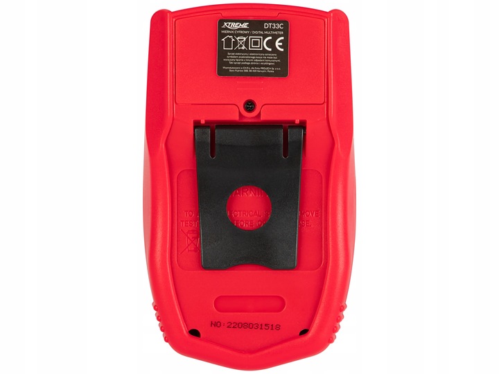 PROFESJONALNY MULTIMETR MIERNIK PRĄDU NAPIĘCIA ELEKTRYCZNY UNIWERSALNY