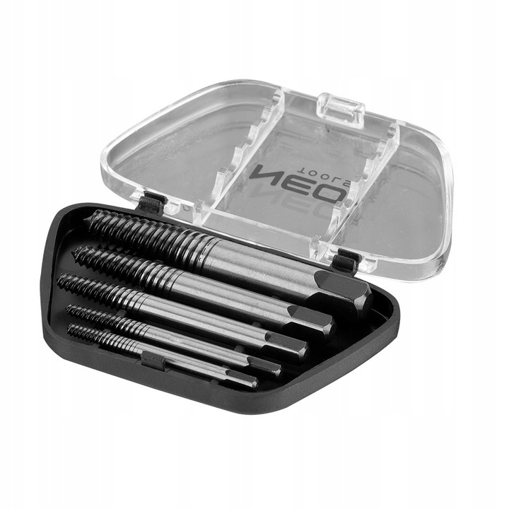 NEO 5 SZT WYKRĘTAKÓW WYKRĘTAKI DO ZERWANYCH USZKODZONYCH ŚRUB M3-M18 09-615