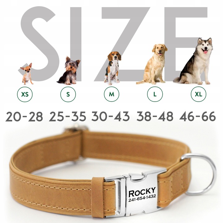 Obroża dla psa Blue z metalową klamrą rozmiar XS