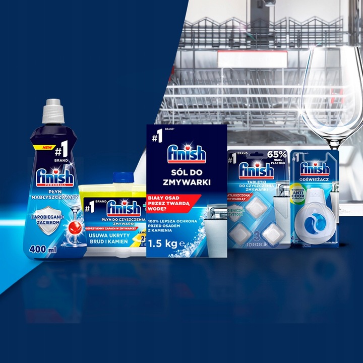 Finish Powerball Ultimate Plus Kapsułki do zmywarki All in One 25 sztuk