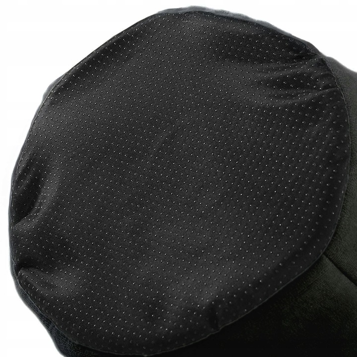 Domek dla kota, budka, legowisko pluszowe z uszkami czarne