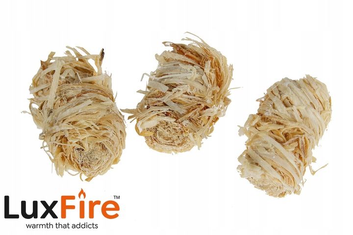 PODPAŁKA wełna drzewna do KOMINKA rozpałka pieca długo paląca 3kg +GRATIS