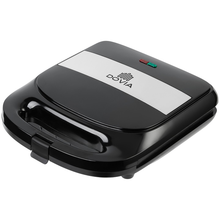 Czarny Toster Opiekacz Do Kanapek XXL 4 Kanapki 1400W Tosty Sandwich