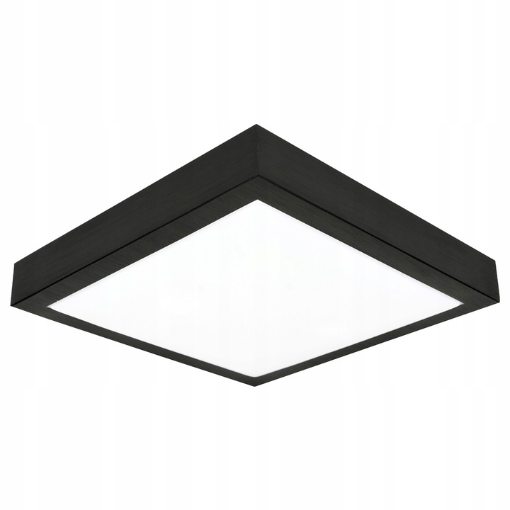 Lampa sufitowa LED PLAFON wisząca ścienna czarna 2x E27 Nowoczesna LX-909