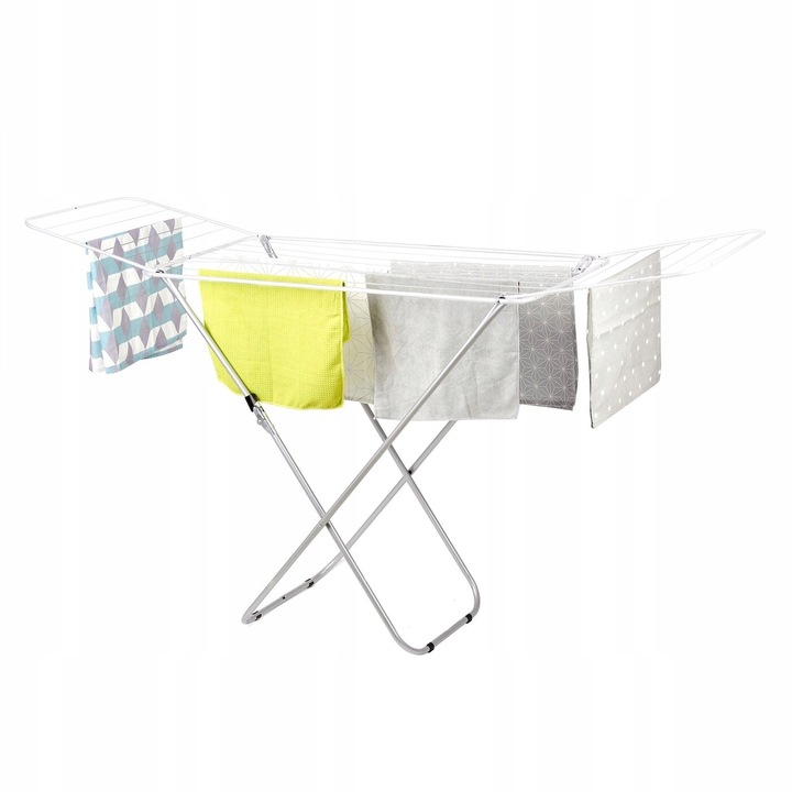 Suszarka balkonowa Classic szaro-biała