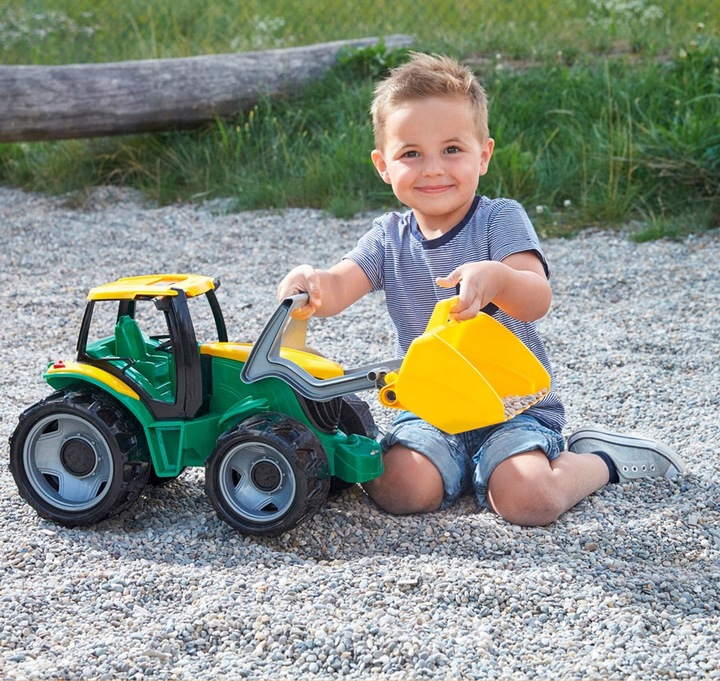 LENA TRAKTOR GIGANT, SPYCHACZ Z PRZEDNIĄ ŁYŻKĄ
