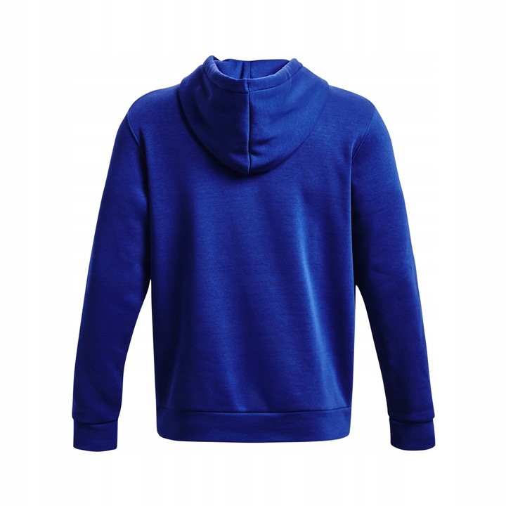 UNDER ARMOUR Polarowa bluza z kapturem UA Essential – NIEBIESKA
