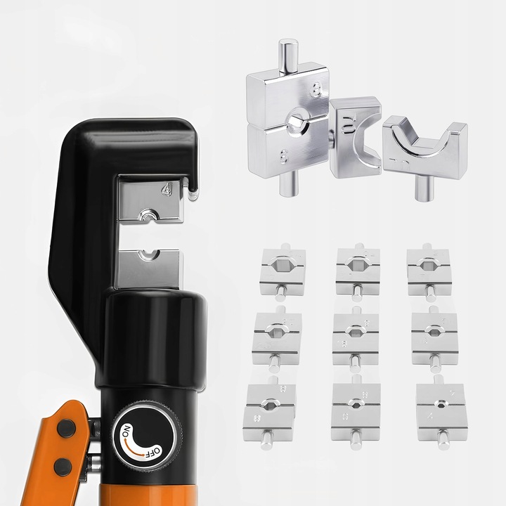 ZACISKARKA DO TULEJEK PRASKA DO KABLI SZEŚCIOKĄTNA HYDRAULICZNA +