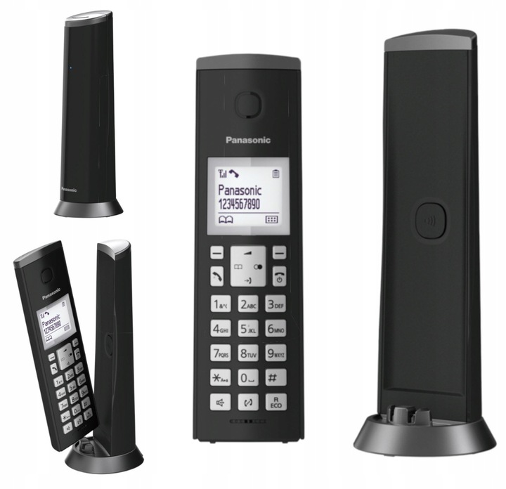 PANASONIC KX TGK 210 TELEFON DECT 3 SŁUCHAWKI