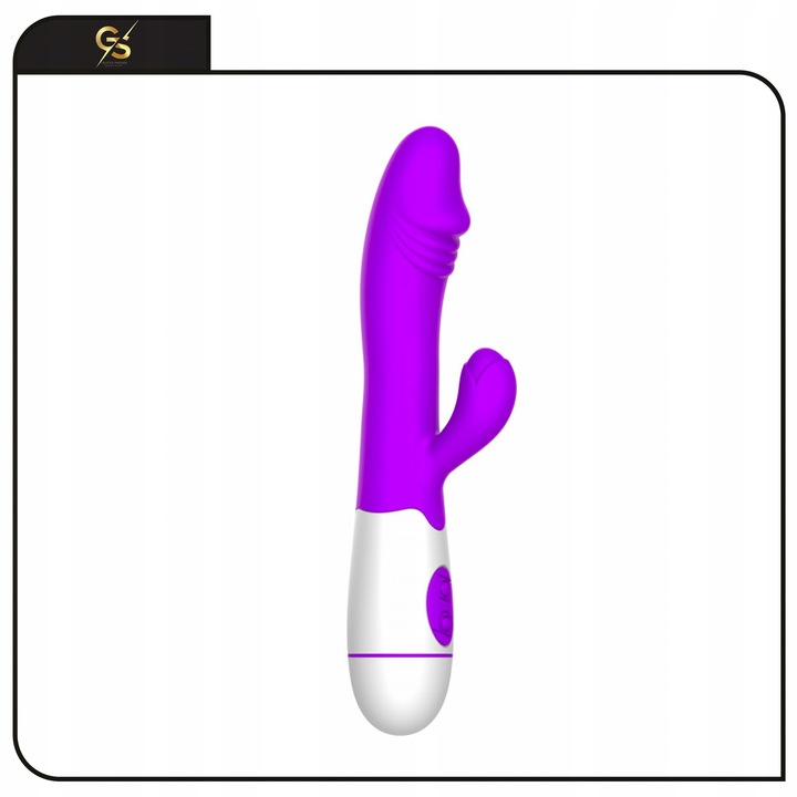 WIBRATOR DAMSKI DO ŁECHTACZKI DLA PAR KRÓLICZEK 30PROGRAMÓW + Żelowe