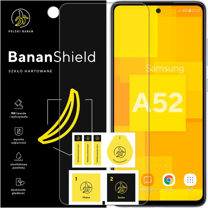 Szkło hartowane 9H BananShield do Samsung Galaxy A52 / A52s