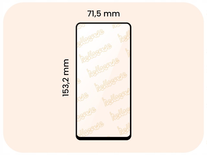 3-pak SZKŁO HARTOWANE DO Samsung Galaxy A54 5G na cały ekran 9H ochronne 5D