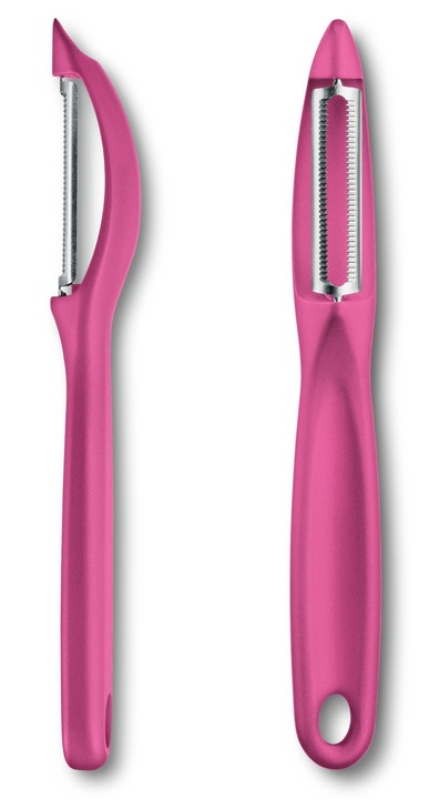 Victorinox 7.6075.5, obieraczka, dwukierunkowe ostrze ruchome, ząbkowane