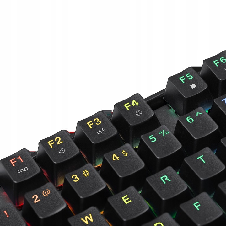 Klawiatura Mechaniczna Gamingowa Podświetlana RGB Pełnowymiarowa MIRAX GK-3