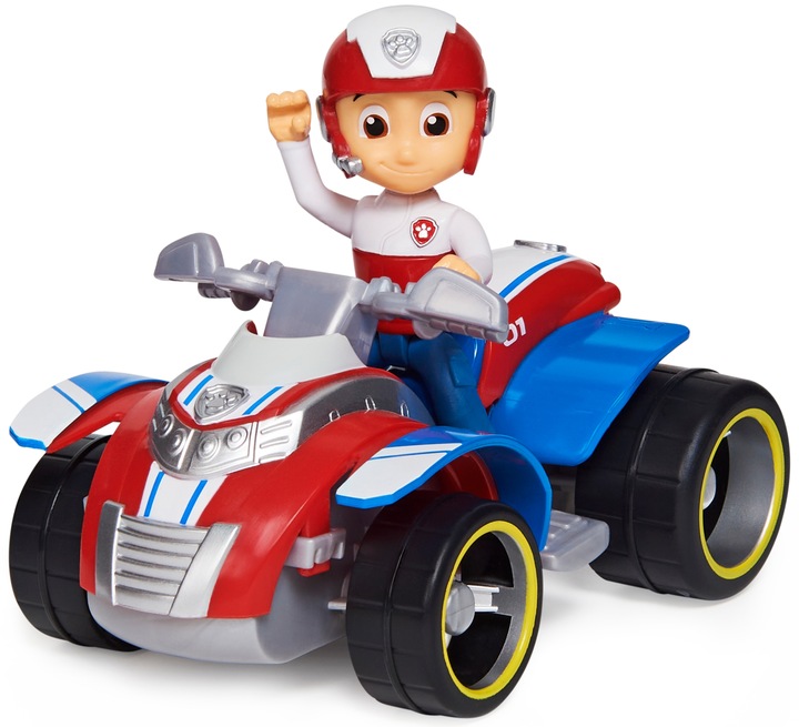 PSI PATROL FIGURKA RYDER + QUAD POJAZD RATUNKOWY