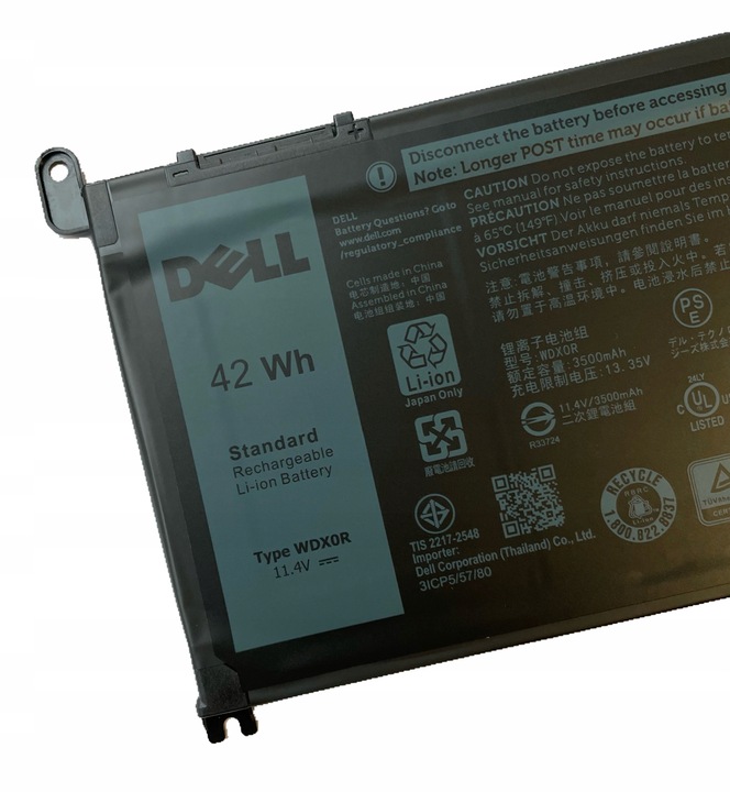 NOWA ORYGINALNA DELL WDX0R VOSTRO 15 5568 P62F FW8KR DOSTAWA LUTY 2025