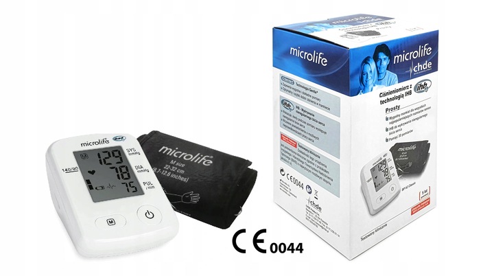 CIŚNIENIOMIERZ NARAMIENNY MICROLIFE BP A2 CLASSIC+ZASILACZ MANKIET M