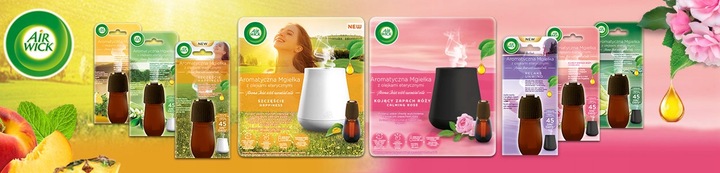AIR WICK AROMA MIST AROMATYCZNA MGIEŁKA RELAKS WKŁAD 20 ML