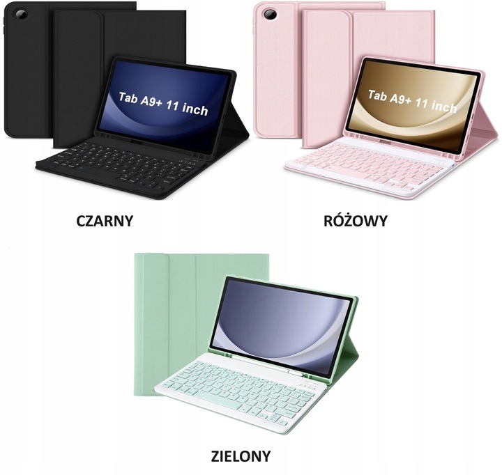 ETUI KLAWIATURA do SAMSUNG GALAXY TAB A9+ PLUS 11 2023 X210 / X215 / X216