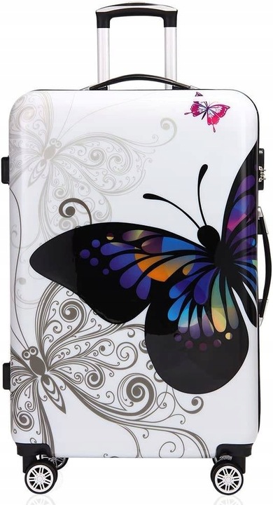 MOTYLE MAŁA WALIZKA KABINOWA BAGAŻ PODRÓŻ KUFEREK KOSMETYCZKA DZIECIĘCA